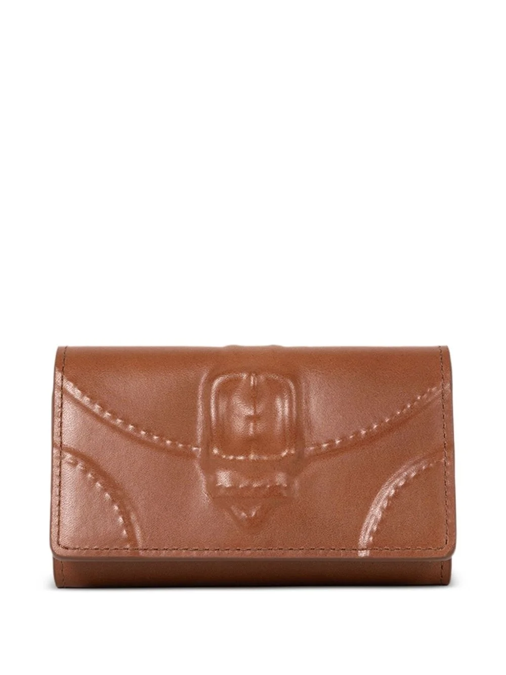 embossed-leather key case - 1