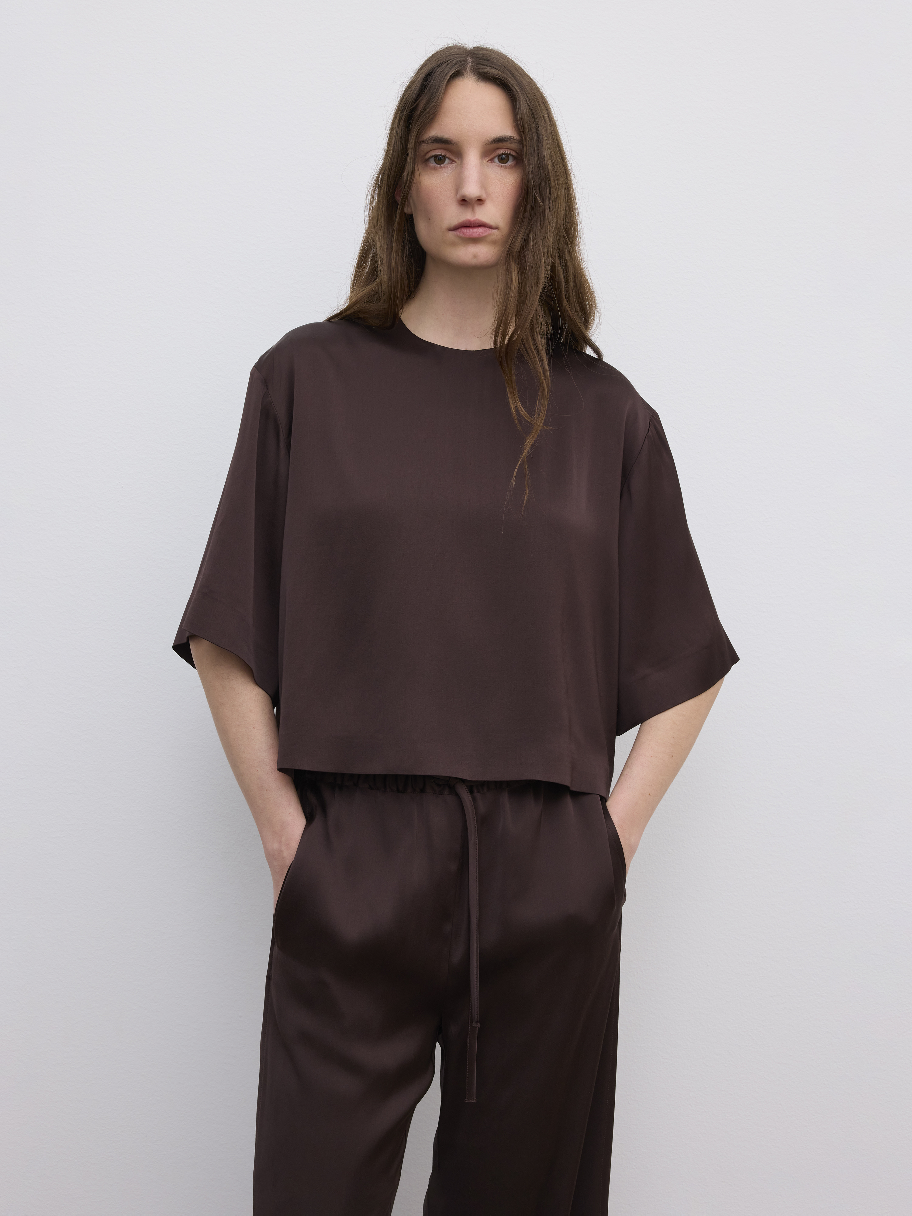 Woven Fluid T-Shirt - 2