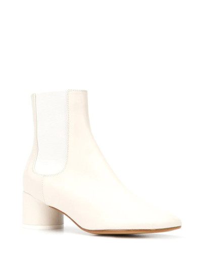 MM6 Maison Margiela leather ankle boots outlook