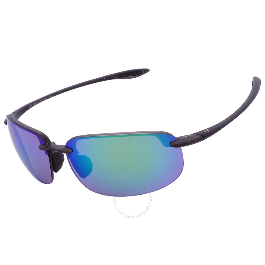 Maui Jim Ho'okipa XLarge MAUIGreen Rectangular Men's Sunglasses GM456-14 67 - 4
