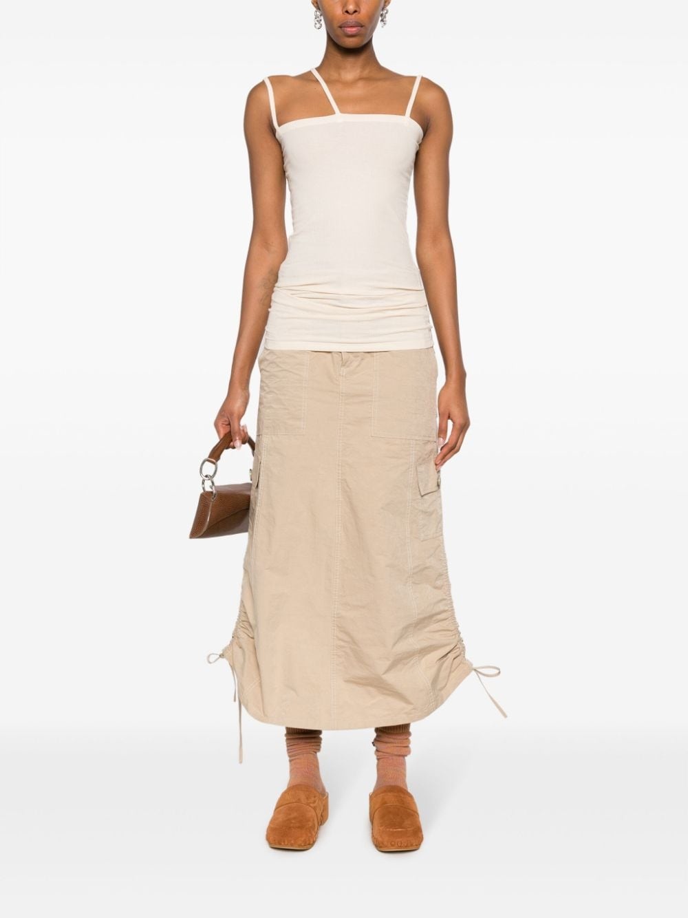 Nida square-neck top - 2