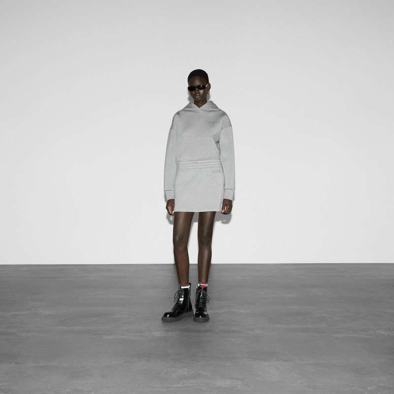 GUCCI Viscose jersey mini skirt outlook