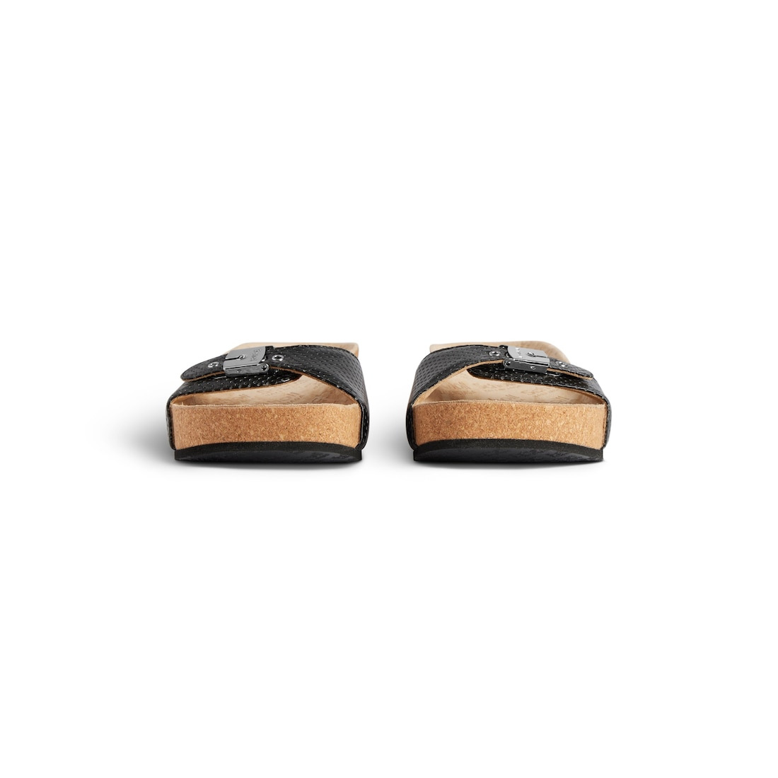 Women's Balenciaga I Scholl Sandal in Black - 3