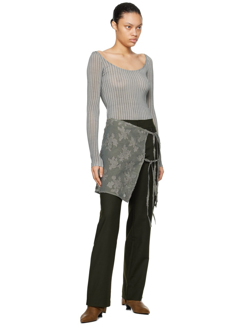 paloma wool Khaki Baozi Trousers outlook