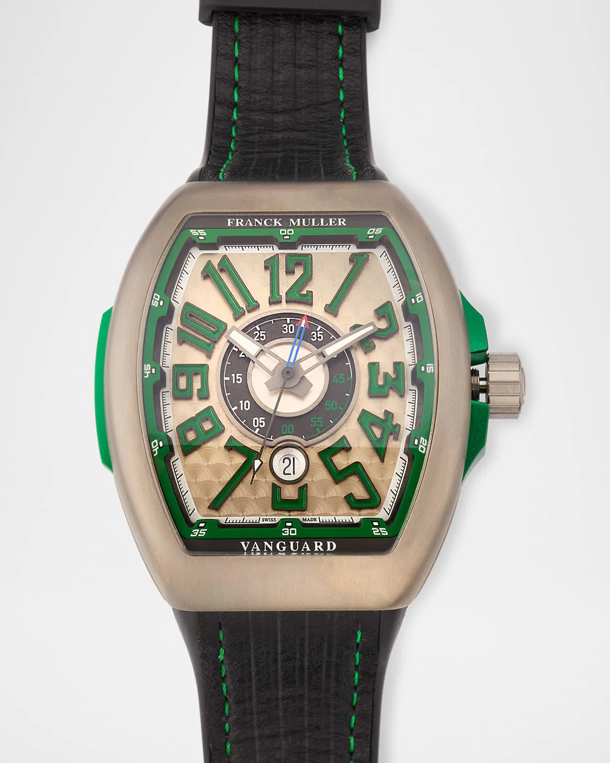 Men's Limited Edition Vanguard Colorado Grand Automatic Watch, Green - 1