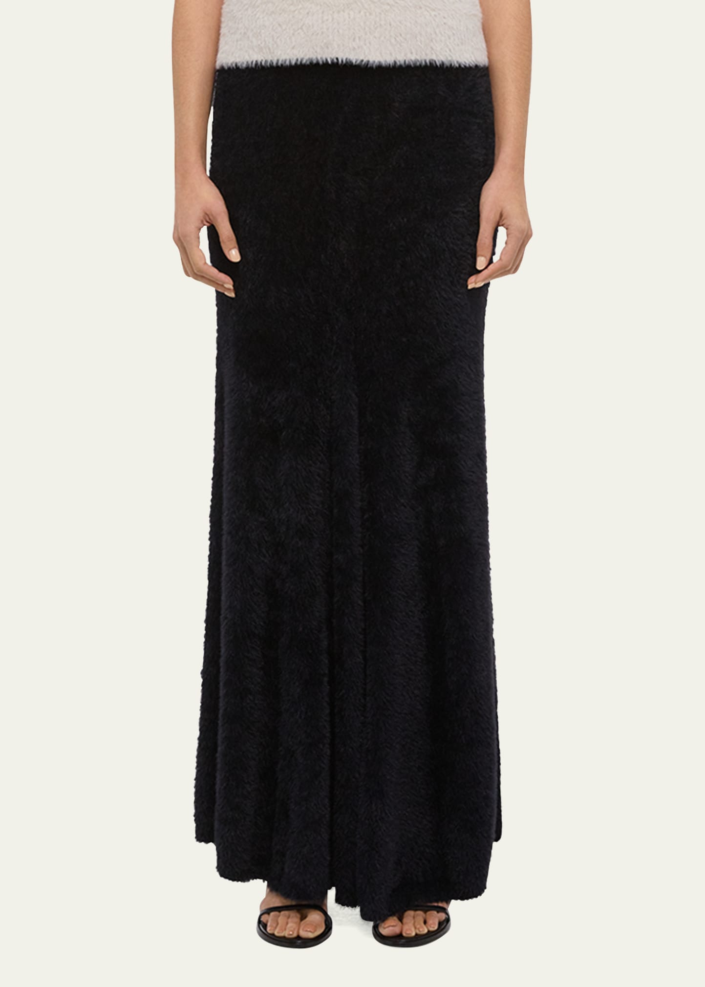 Eyelash Knit Maxi Skirt - 4