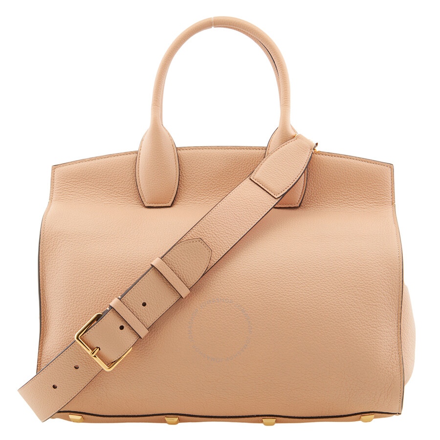 Salvatore Ferragamo Pink Studio Soft Bag (L) - 4