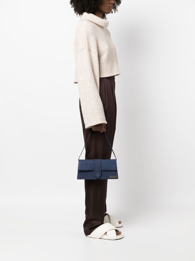 JACQUEMUS suede tote bag outlook