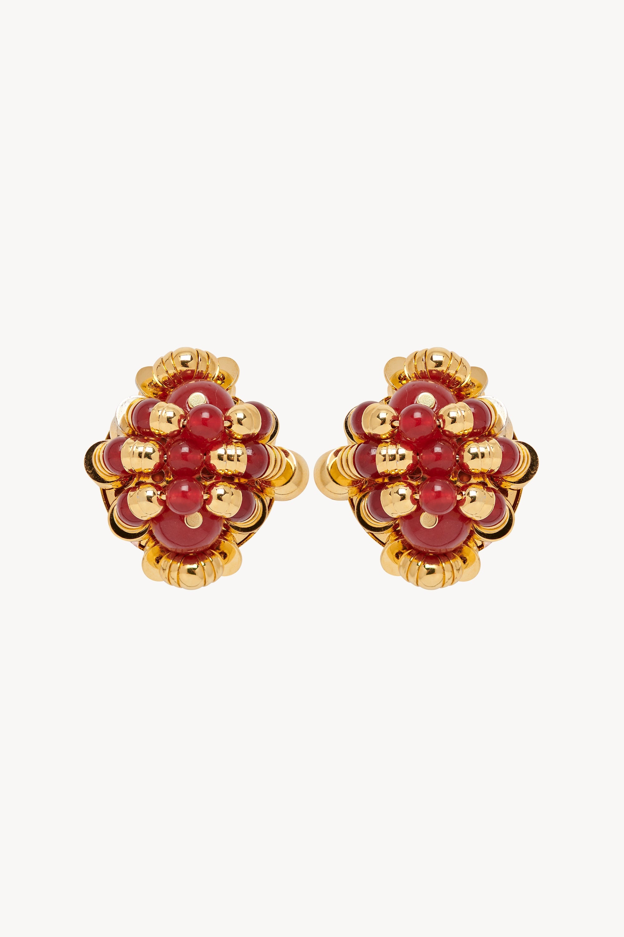Lucille Earring in Brass - 1