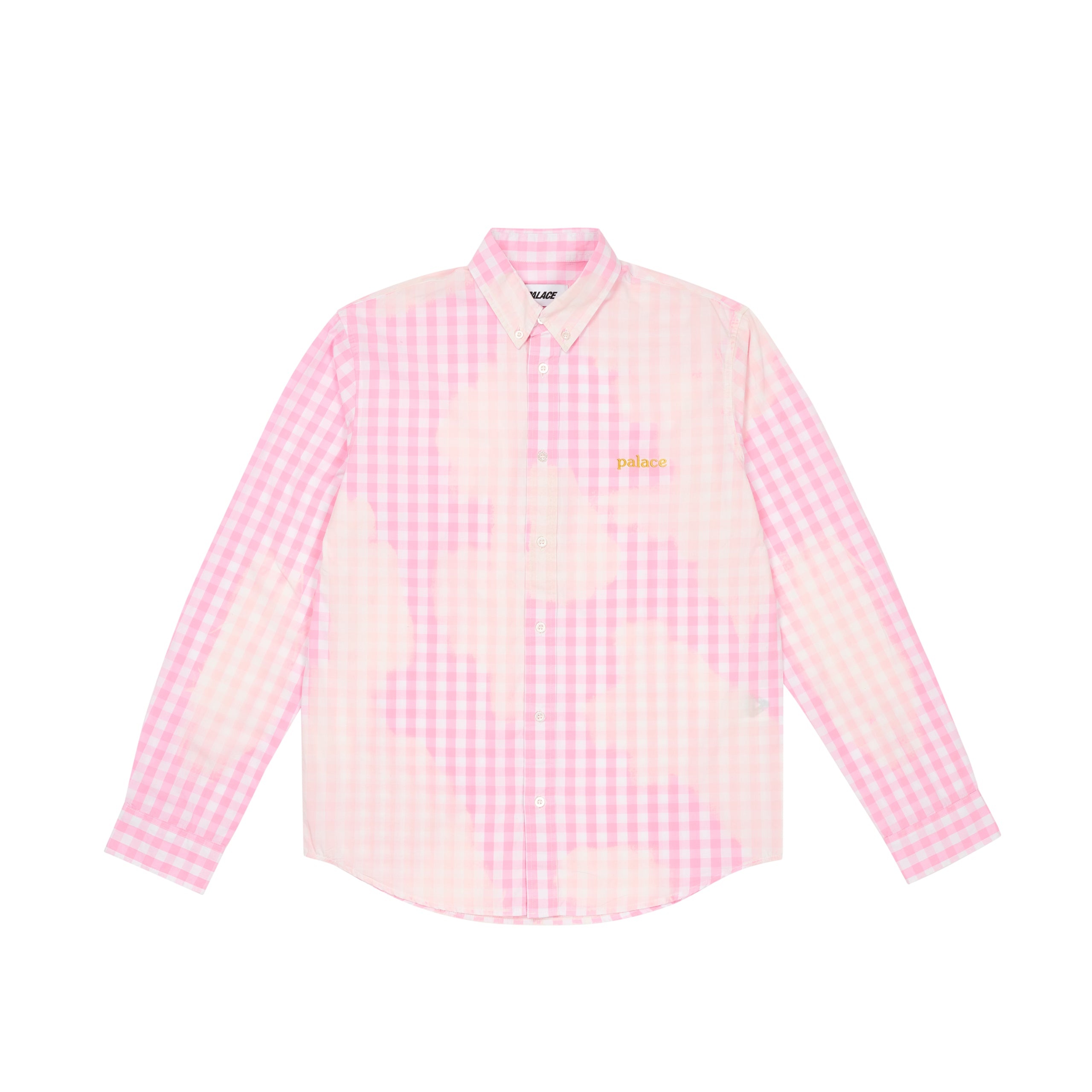 BLEACHED OUT SHIRT PINK - 1