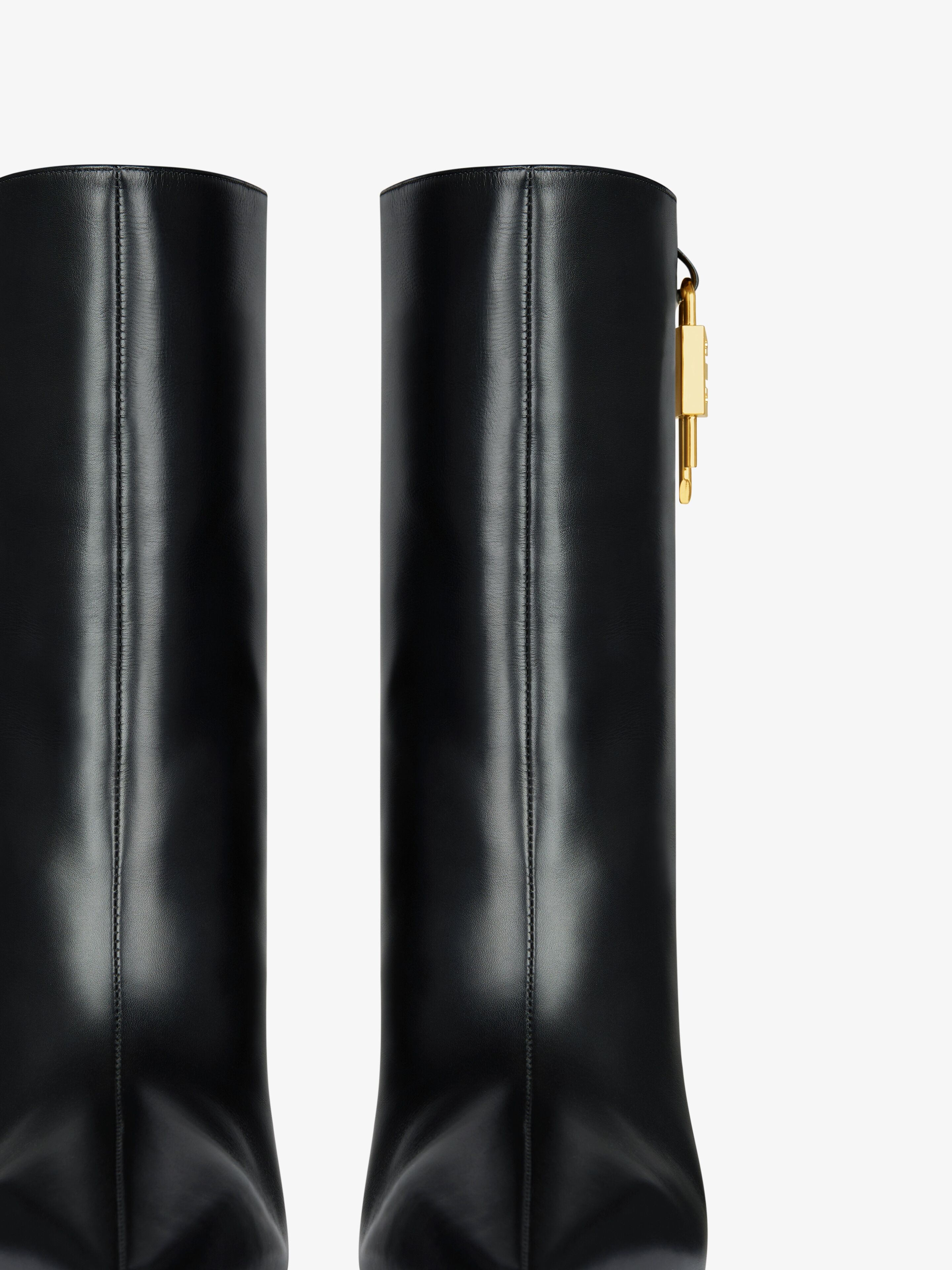 G-LOCK ANKLE BOOTS IN LEATHER - 4