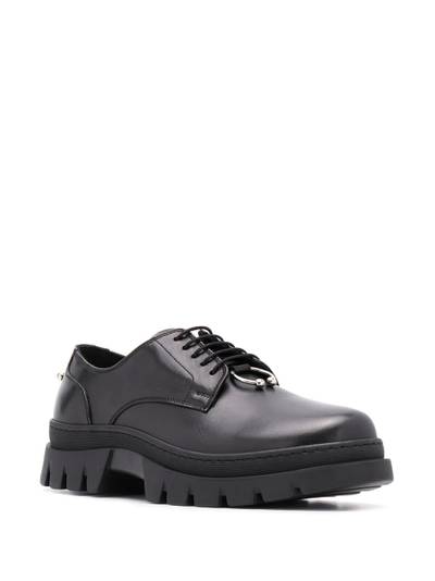 Neil Barrett metal appliqué Oxford shoes outlook