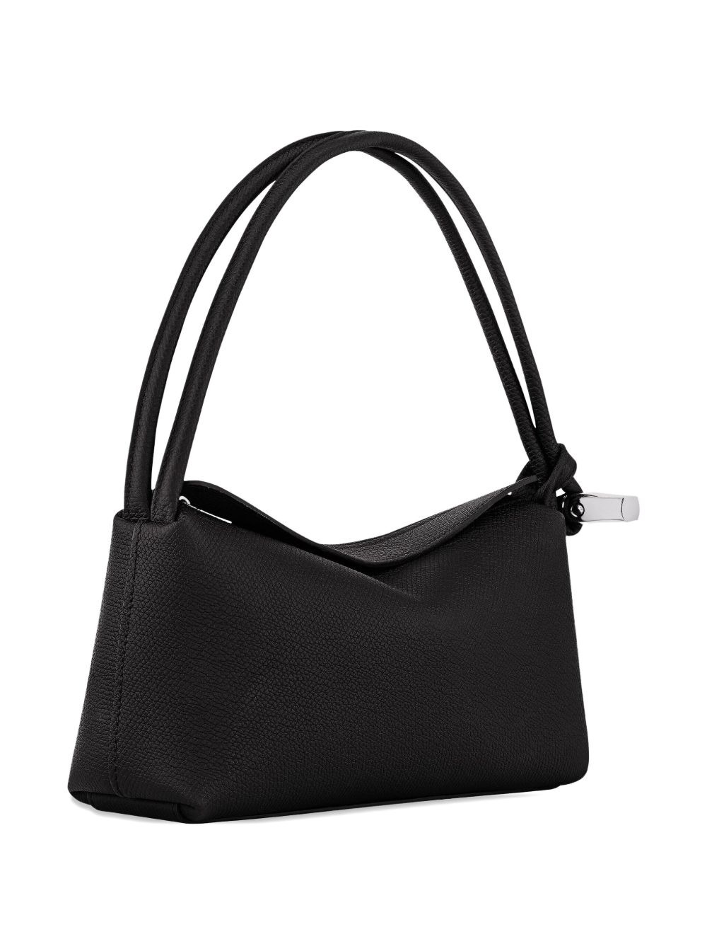 Le Roseau double-handle leather shoulder bag - 4
