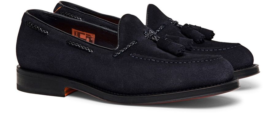 Suede Tassel loafers - 2