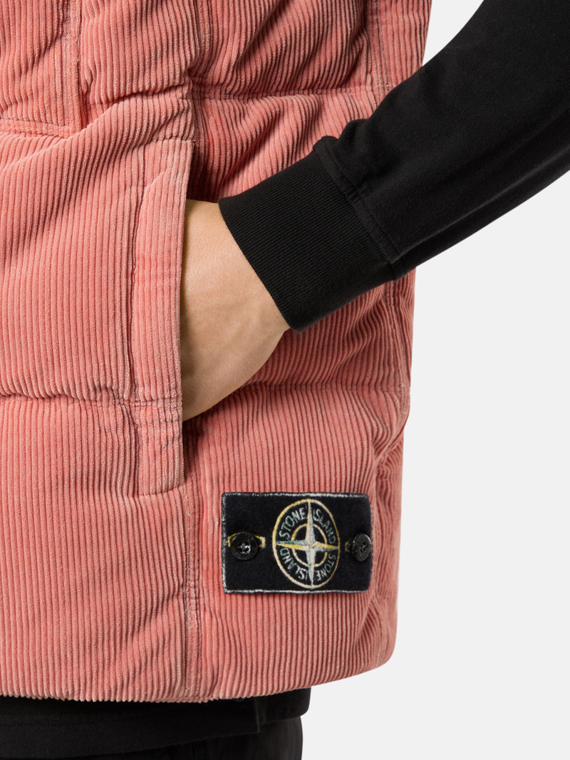 G20RT ORGANIC CORDUROY 800 DOWN_DUST COLOUR FROST FINISH 4