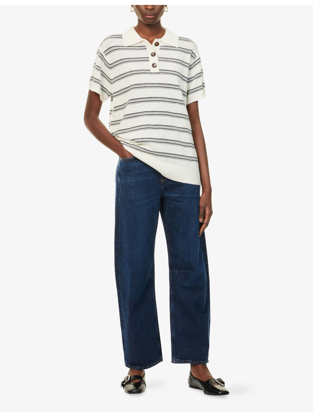 Miro Wide-Leg Denim Jeans - 2