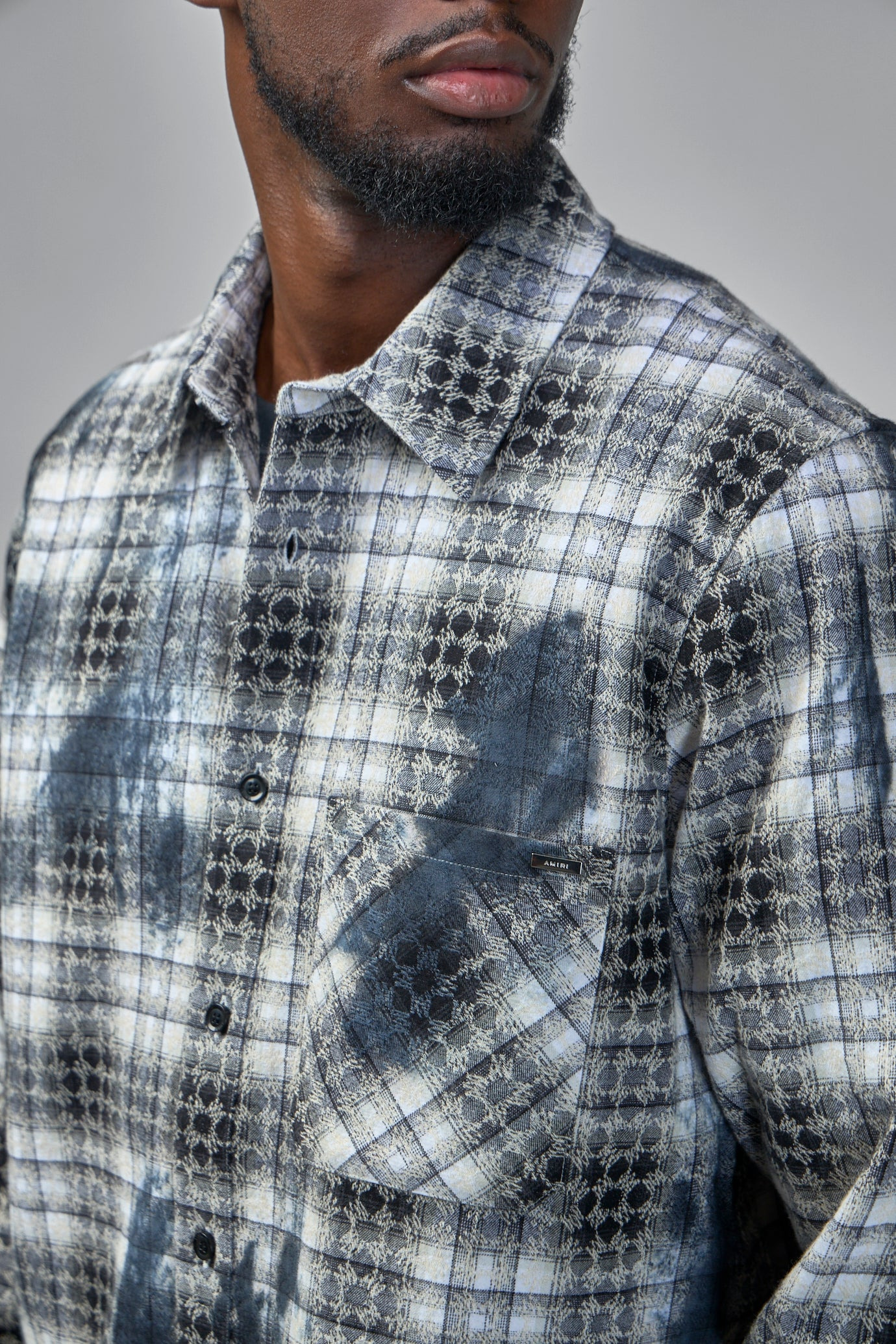 Quad Bleach Flannel Shirt - 5