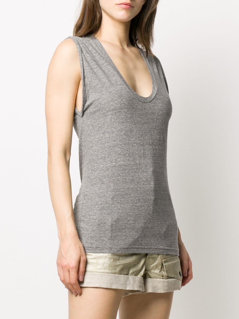 Maik scoop-neck tank top - 3