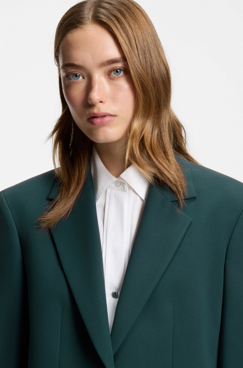 REGULAR-FIT BLAZER WITH LONG LENGTH 5