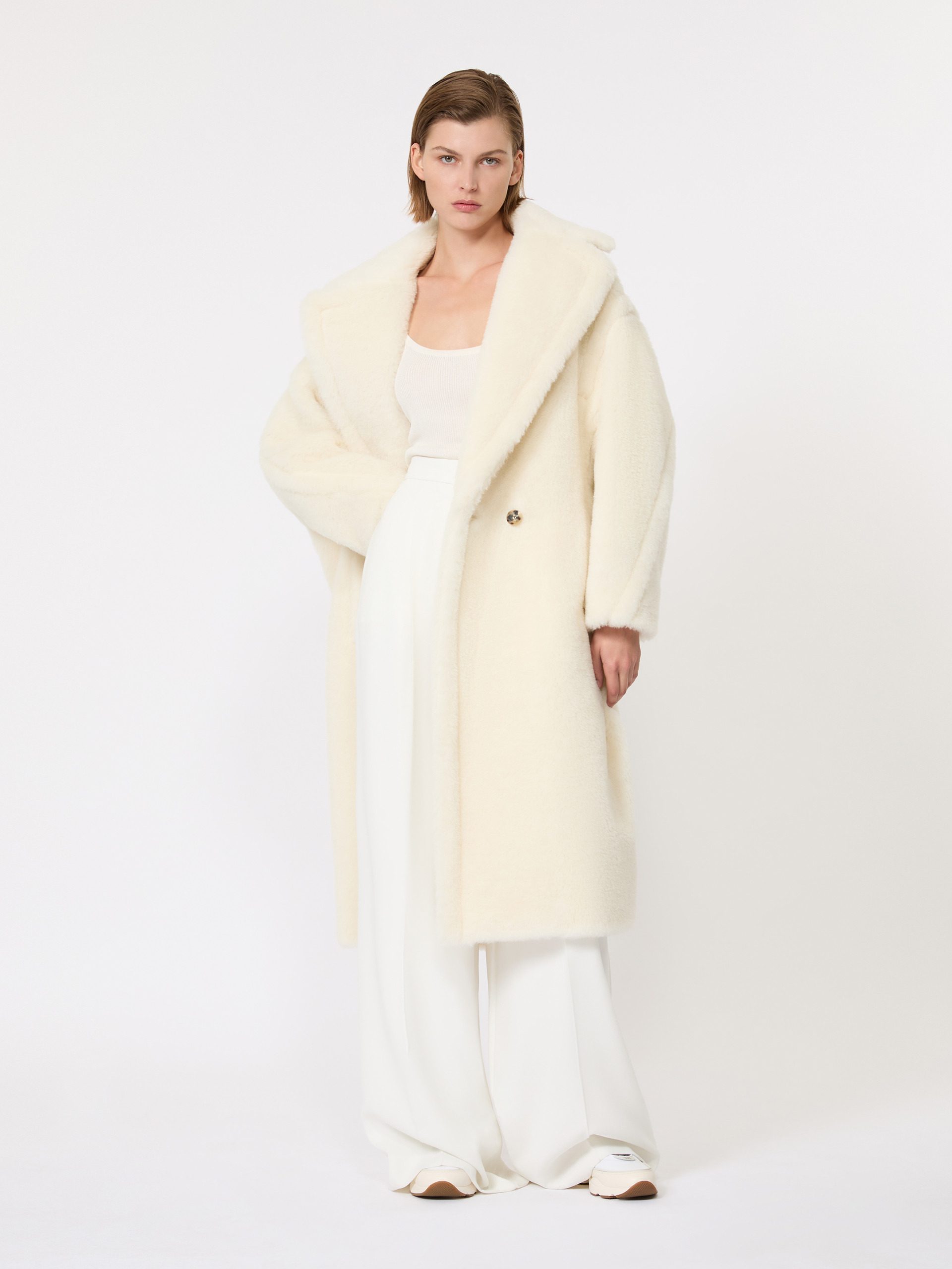 TEDGIRL Alpaca and wool Teddy Bear Icon Coat - 2