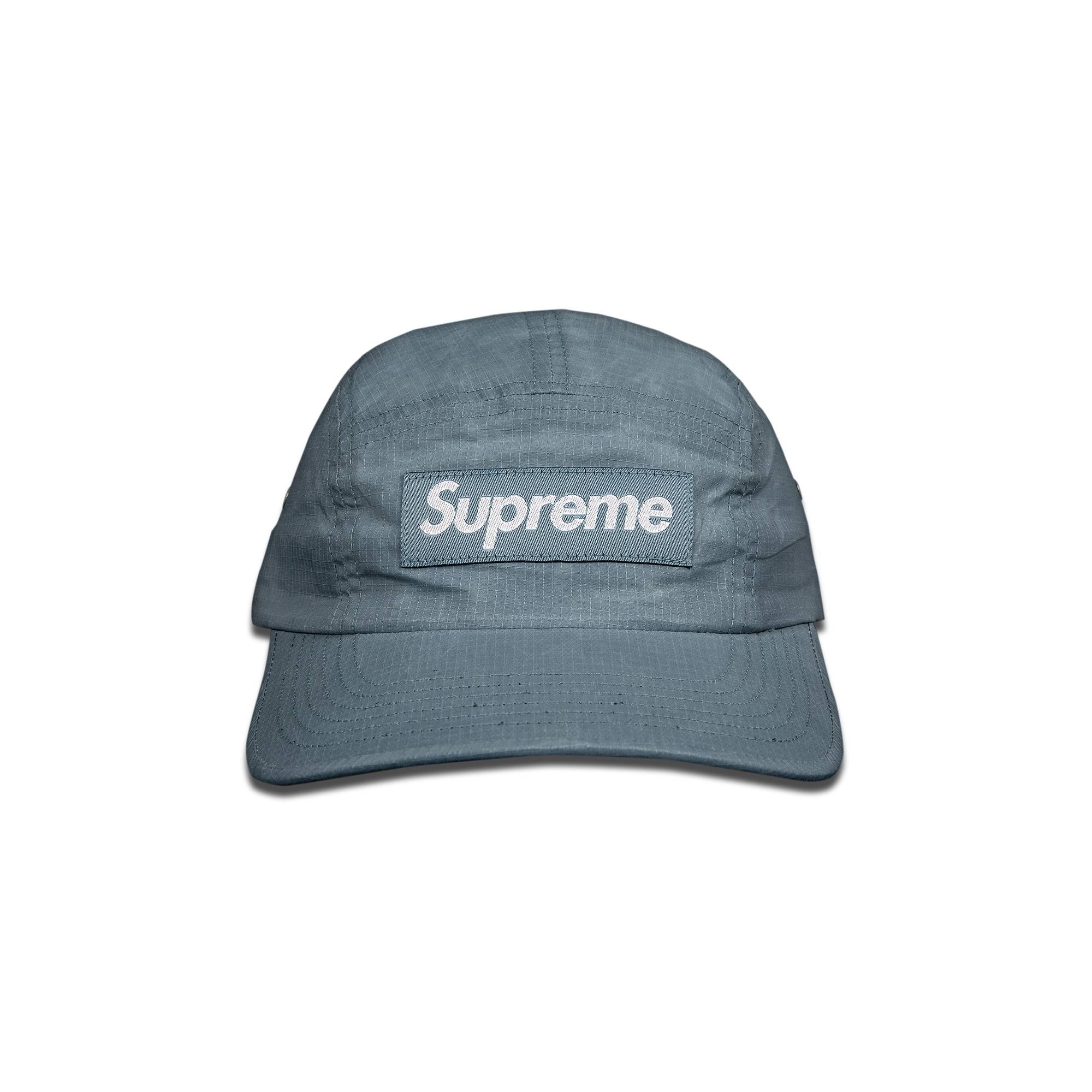 Supreme Dry Wax Cotton Camp Cap 'Bright Slate' - 1