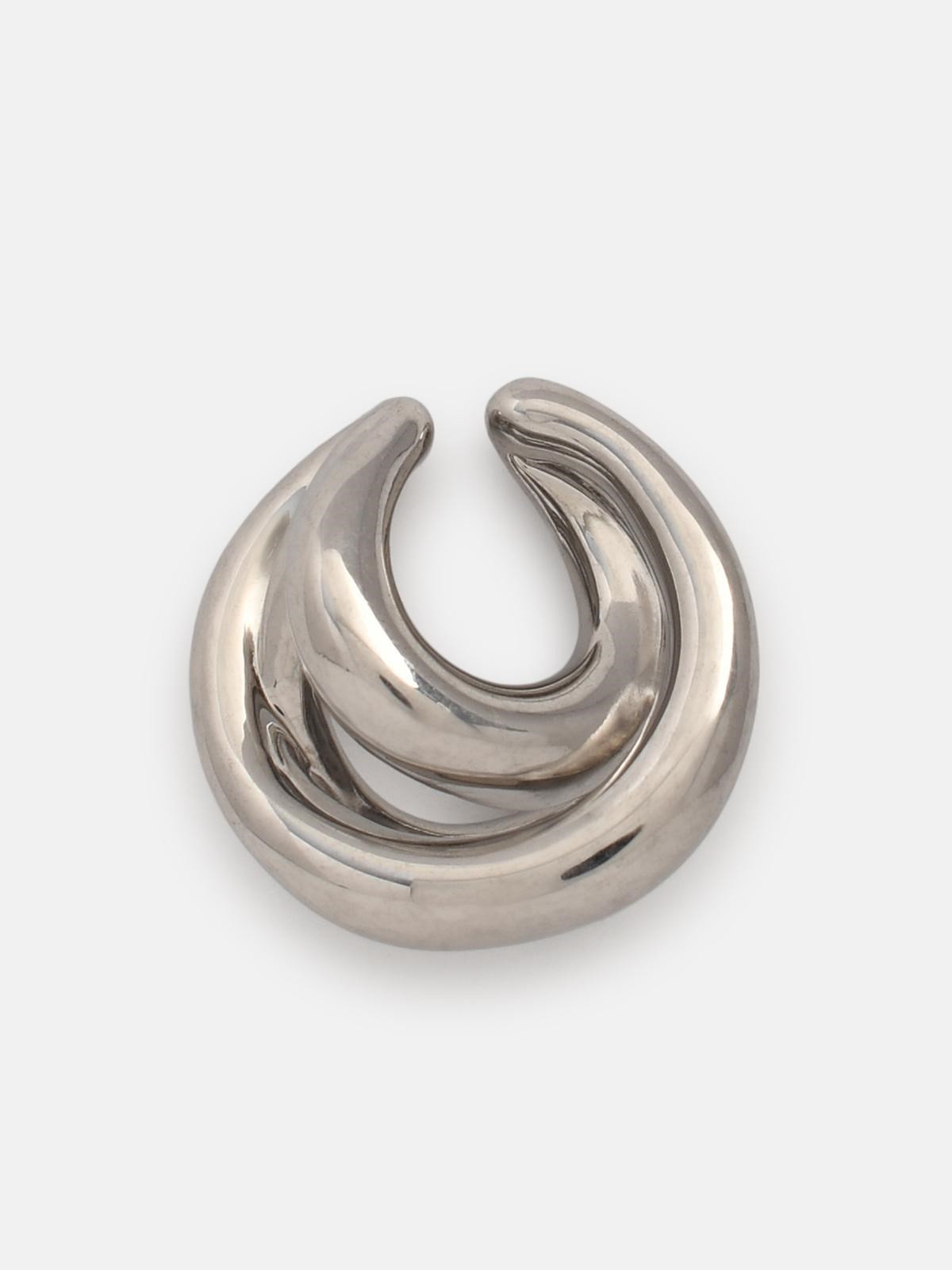 EAR SILVER 'TRIPTYCH' CUFF - 3