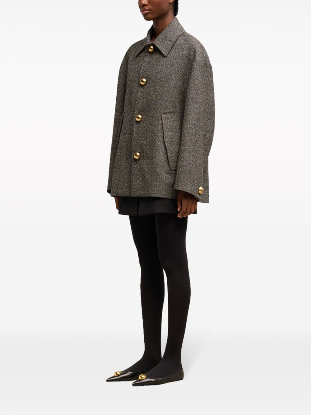 belt-detailed coat - 3