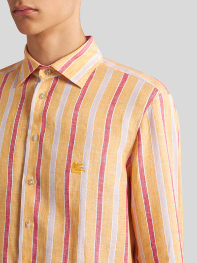 Etro STRIPED SHIRT WITH LOGO outlook
