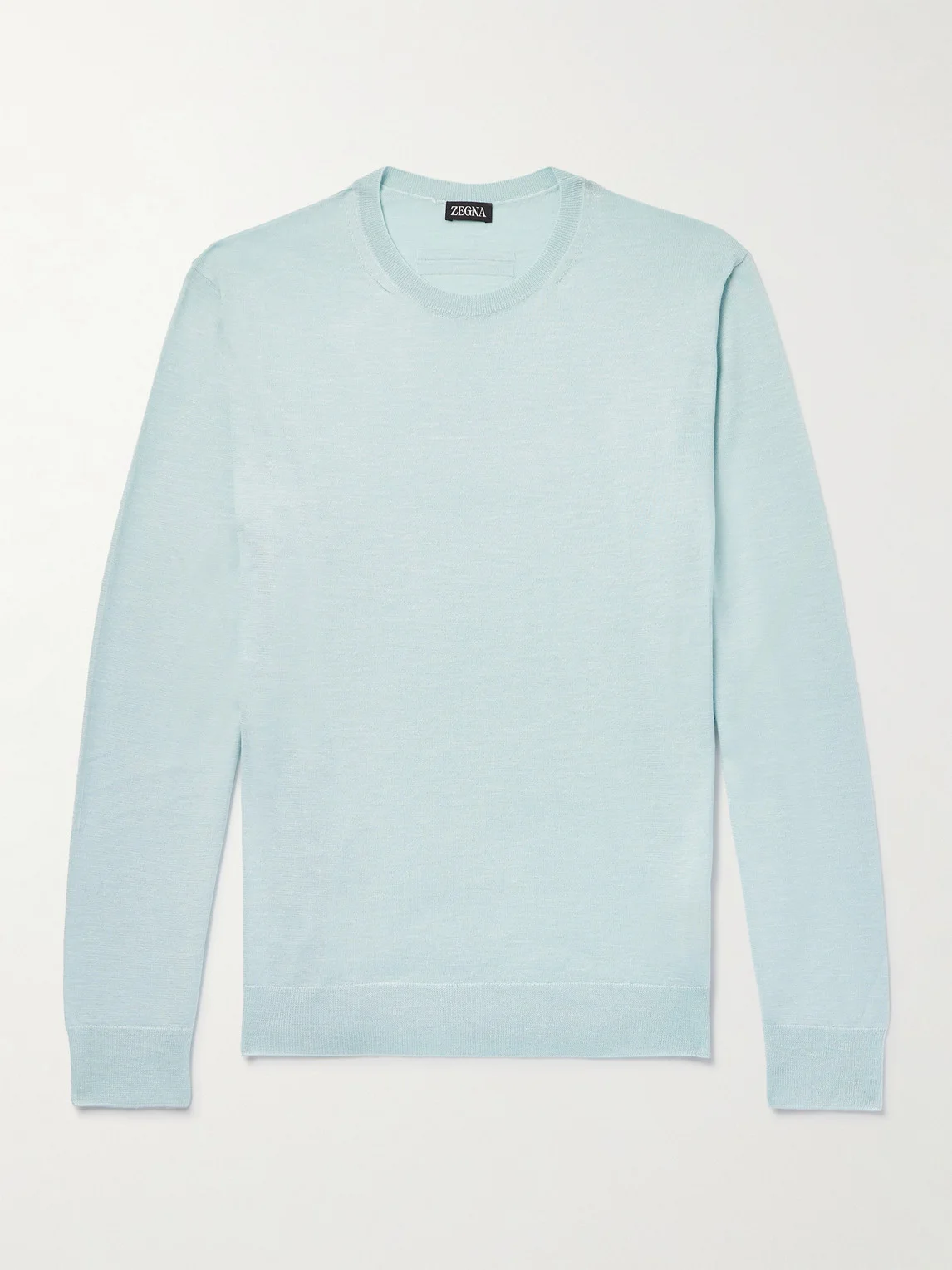 Mulberry Silk, Cashmere and Linen-Blend Sweater - 1