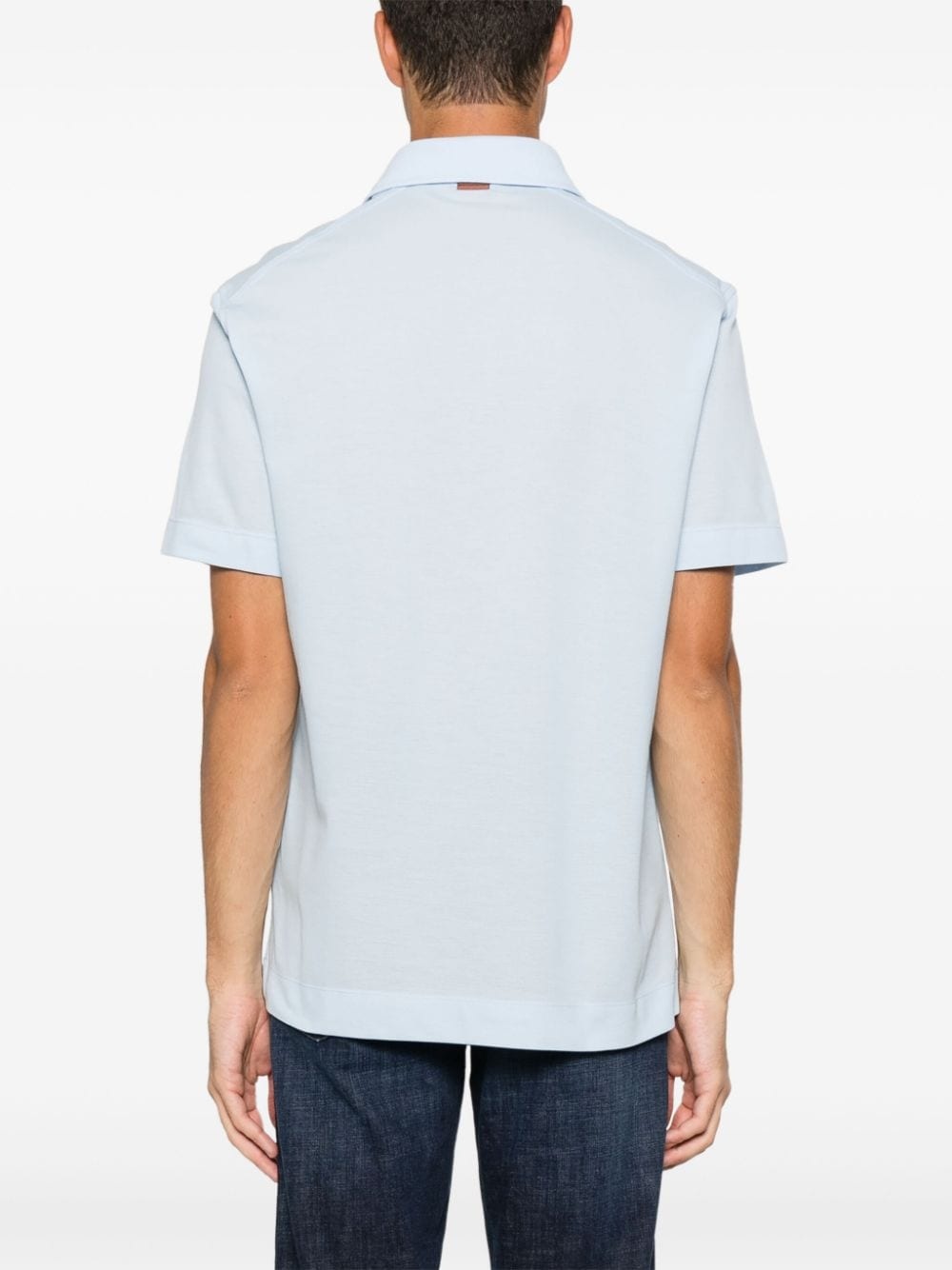 cotton polo shirt - 3