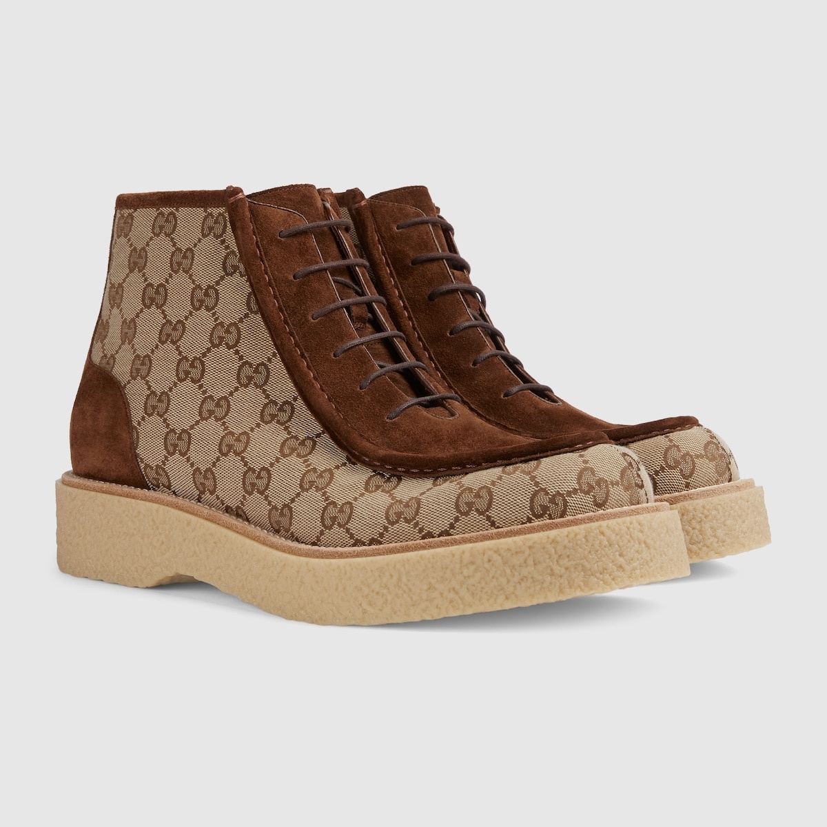 Men's lace-up ankle boot - 1