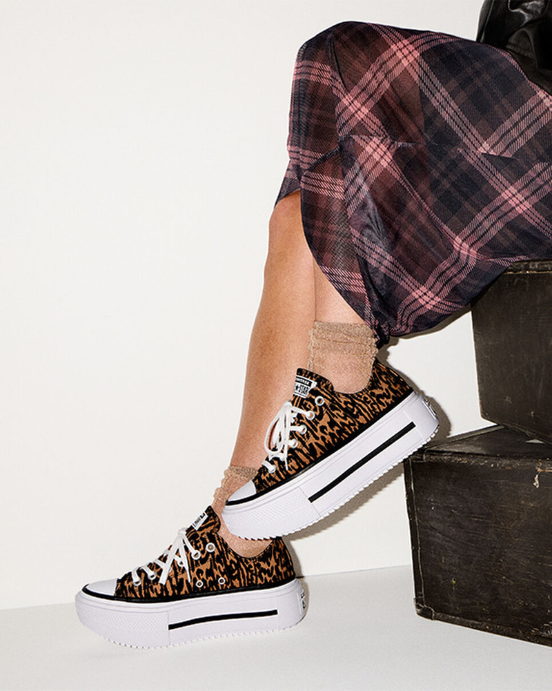 Chuck Taylor All Star Lift Double Stack Platform Leopard 9