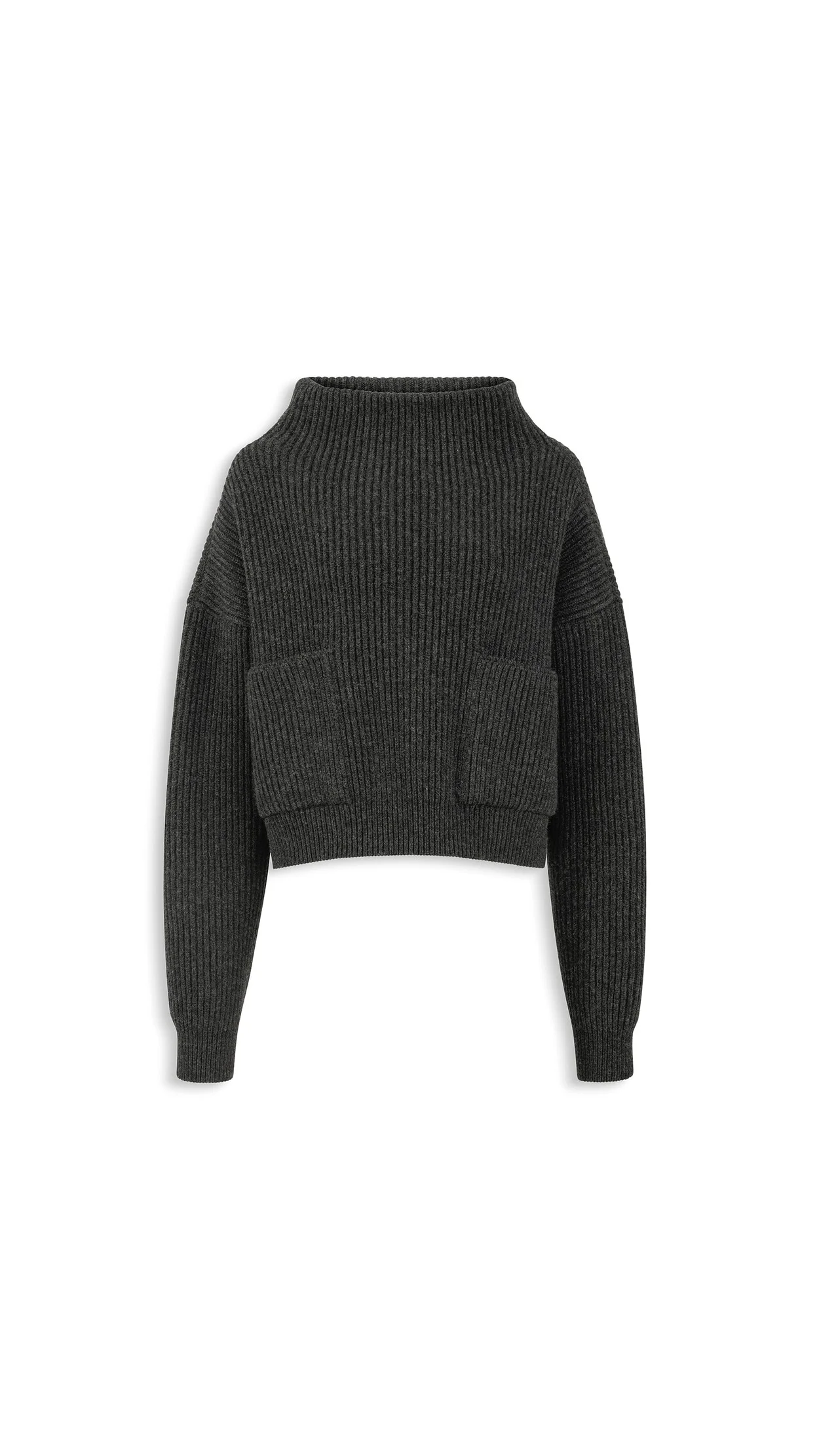 CASHMERE POCKET JUMPER - 1