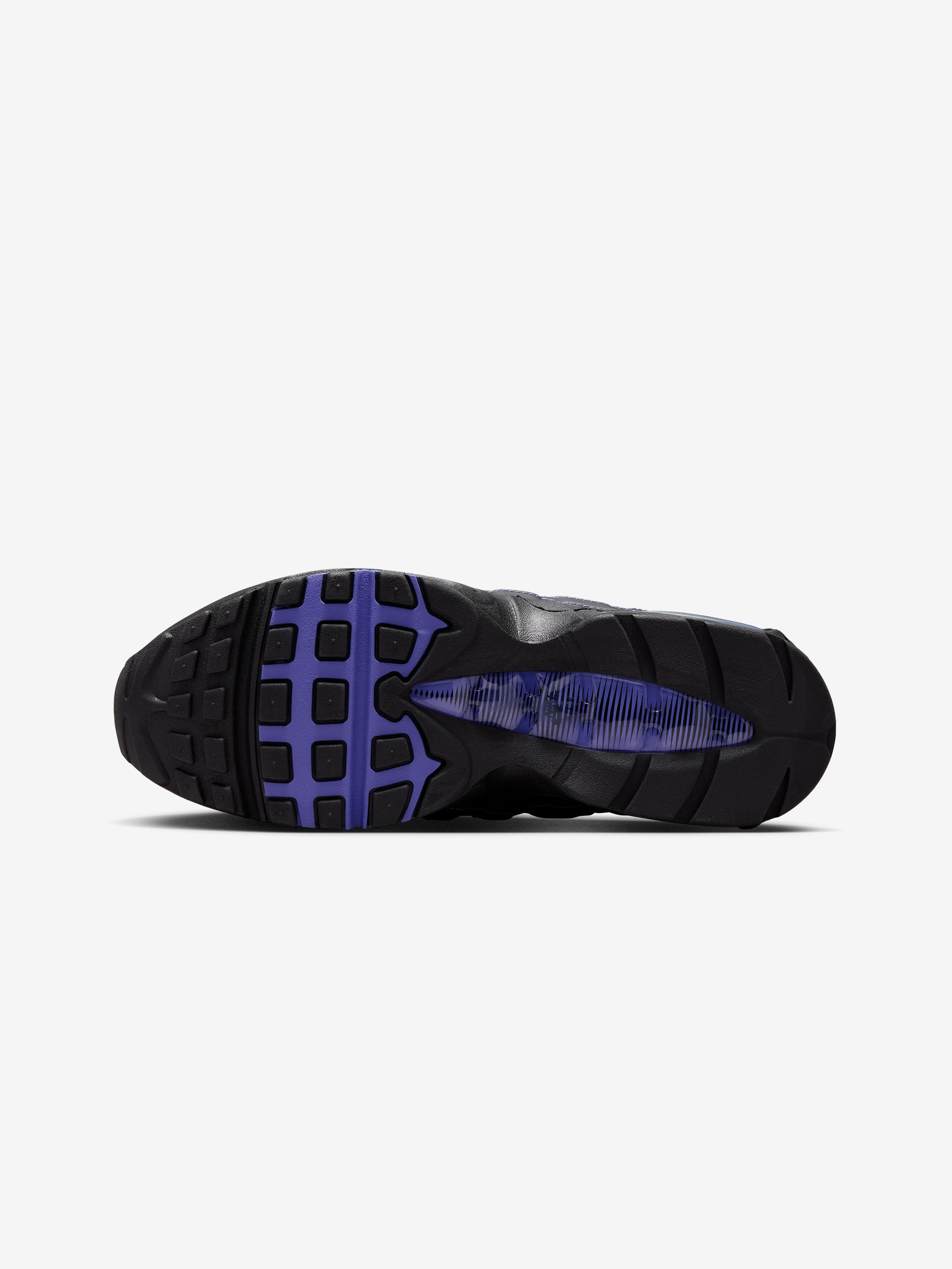 NIKE AIR MAX 95 OG (BLACK/BLACK-PERSIAN VIOLET-WOLF GREY) - 5