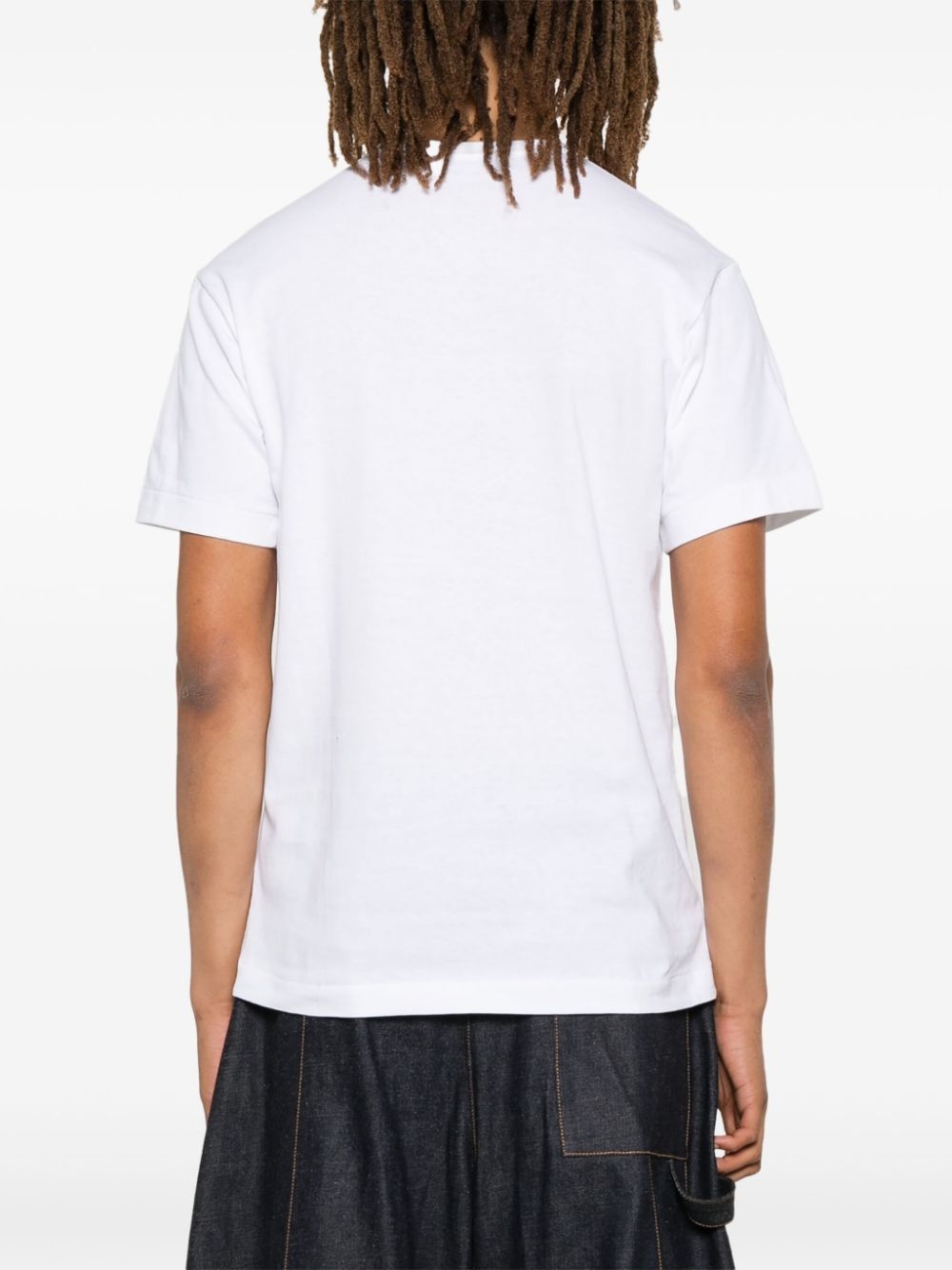 heart-print T-shirt - 4