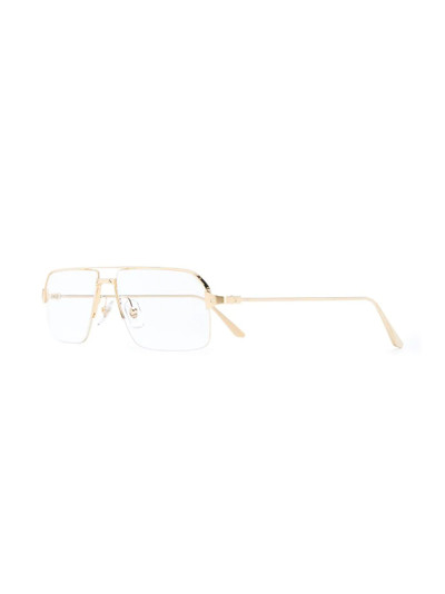 Cartier CT0231O rectangular-frame glasses outlook