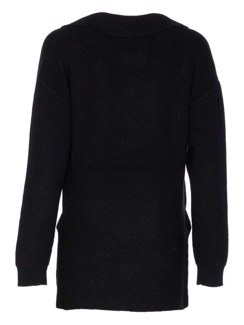 ELISABETTA FRANCHI V-neck wool-blend sweater outlook