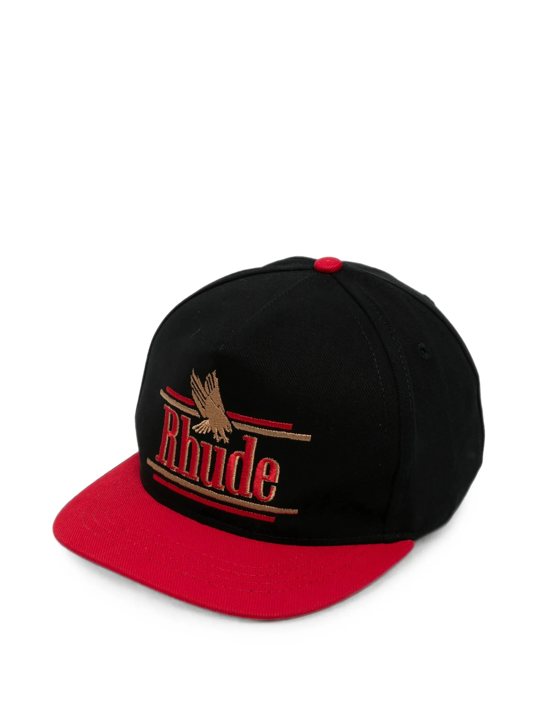 Rhude Logo-embroidered Eagle-motif Cap - 1