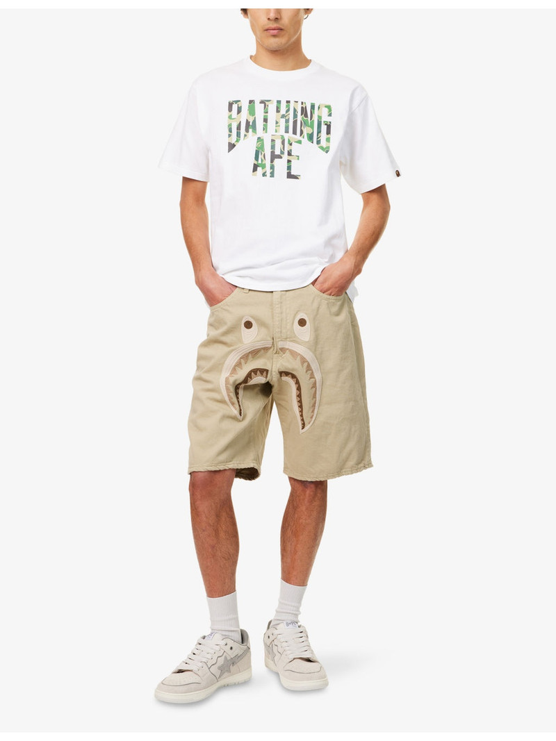 A BATHING APE® ABC Camo NYC Logo Cotton-Jersey T-Shirt outlook