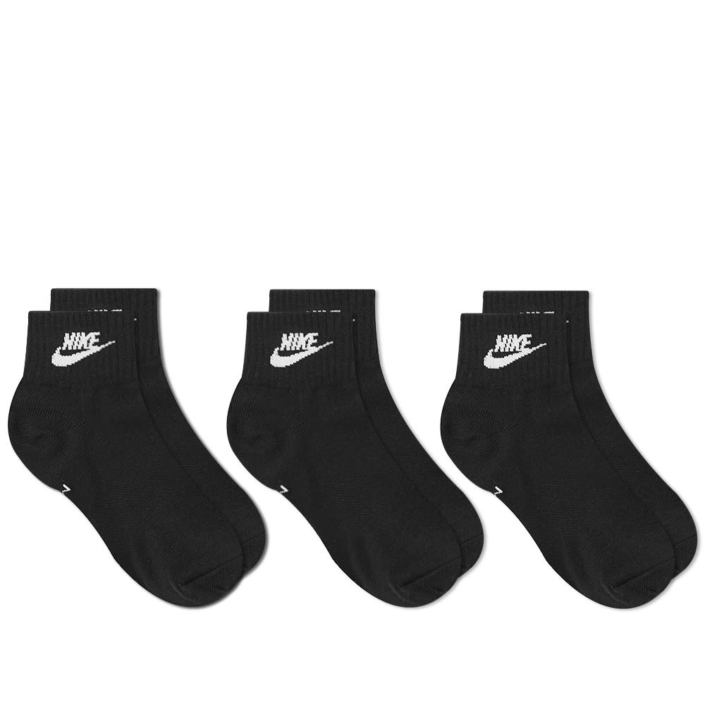 Nike Everyday Essential Ankle Sock - 3 Pack - 1