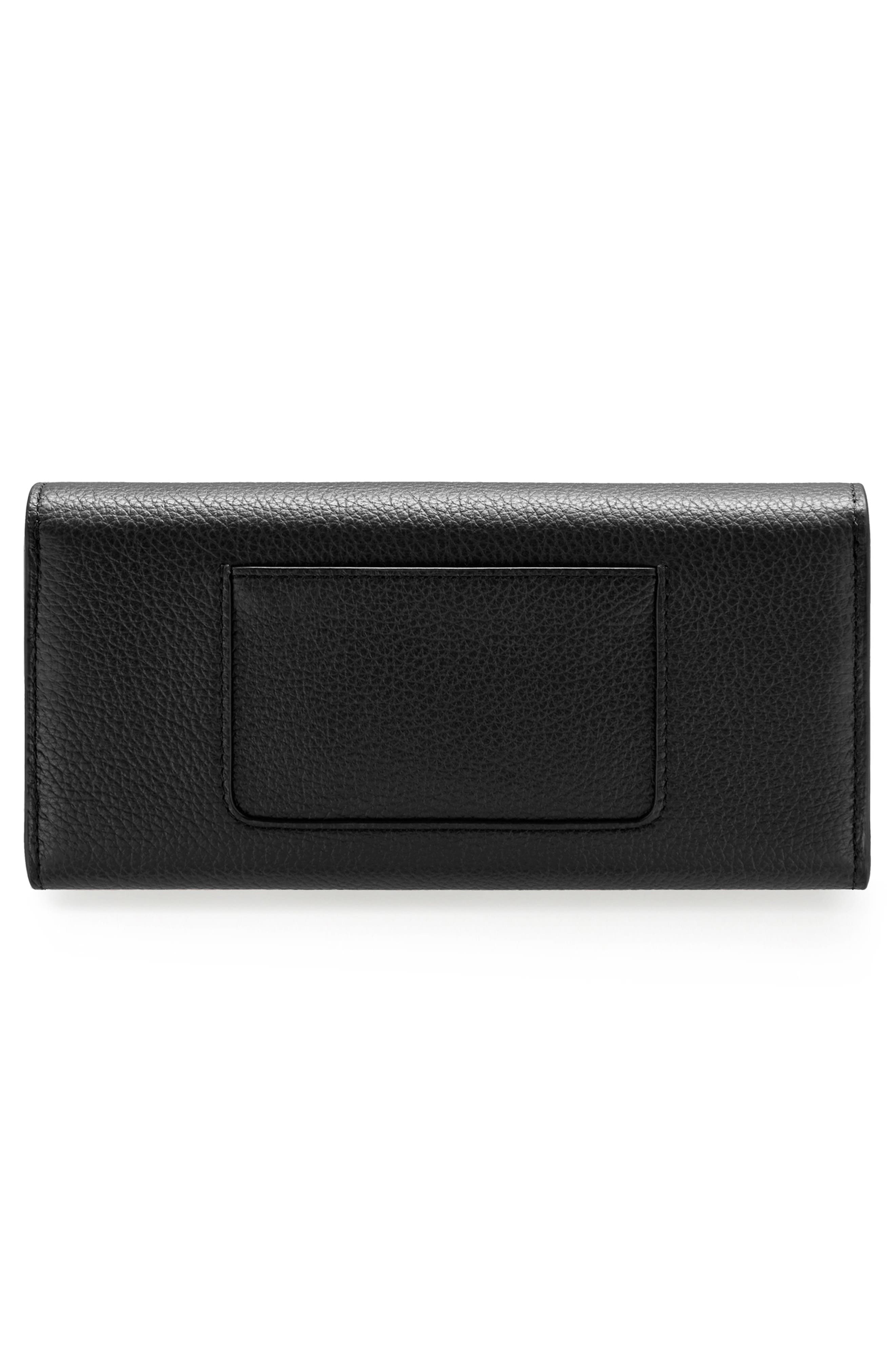 Mulberry Darley Leather Continental Wallet in Black at Nordstrom - 2