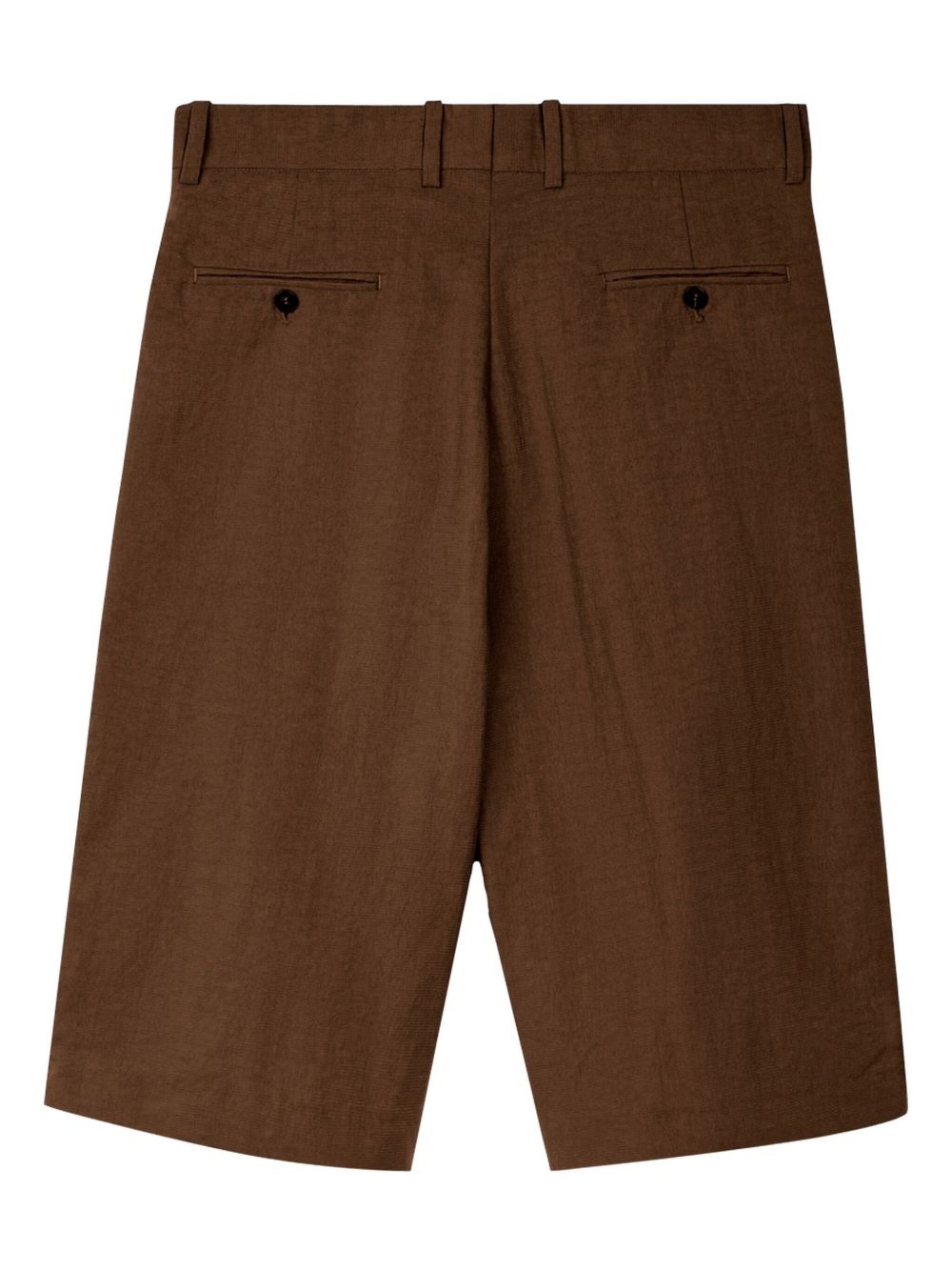 pintuck tailored shorts - 2