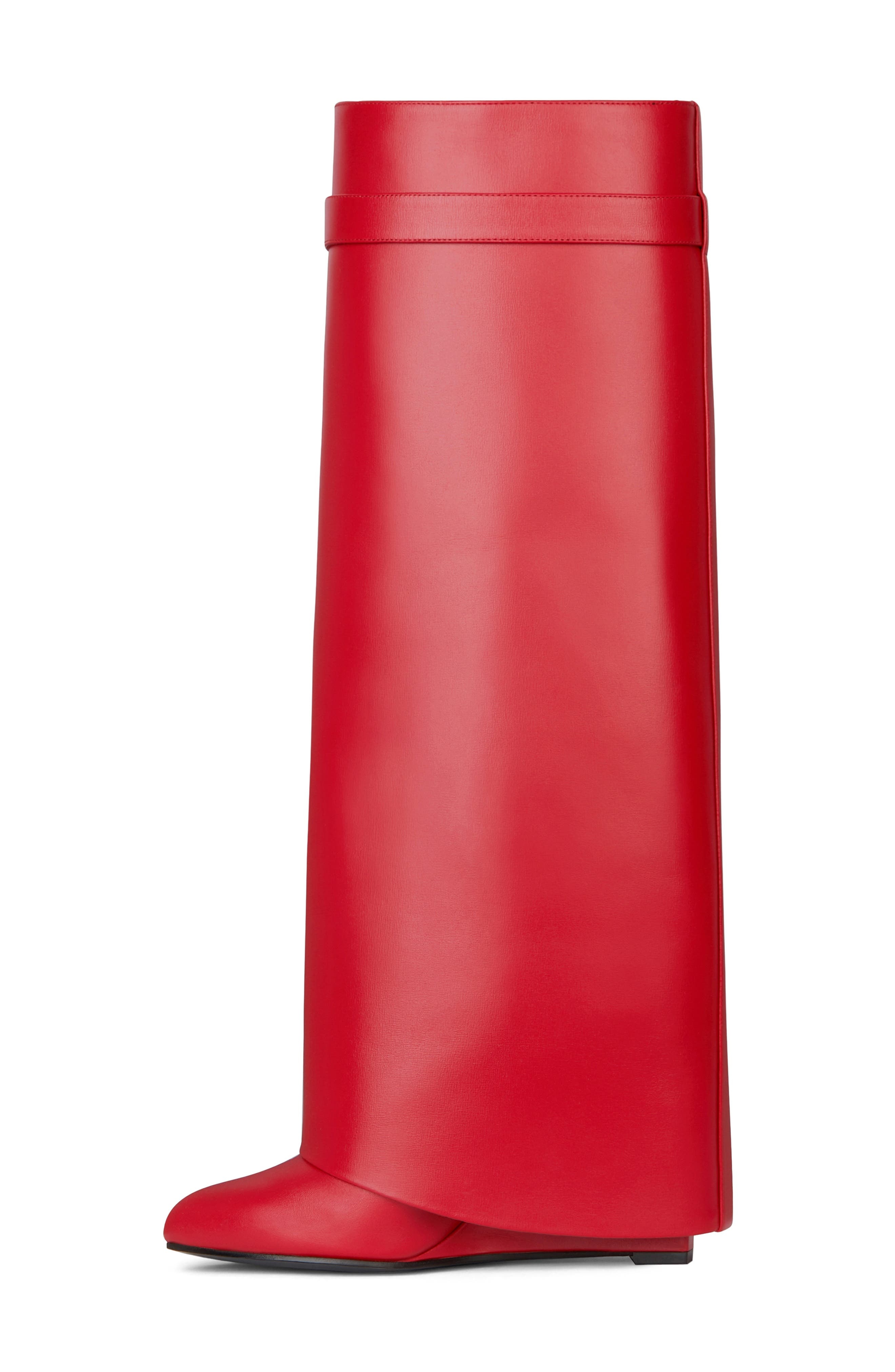 Givenchy Classic Shark Lock Boot in Red at Nordstrom - 6