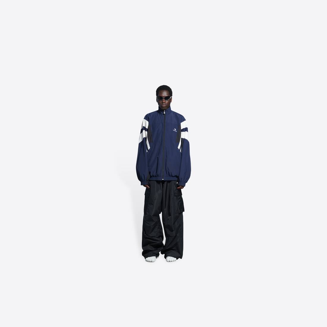 Men's Reversible Tracksuit Jacket  in Indigo - 3