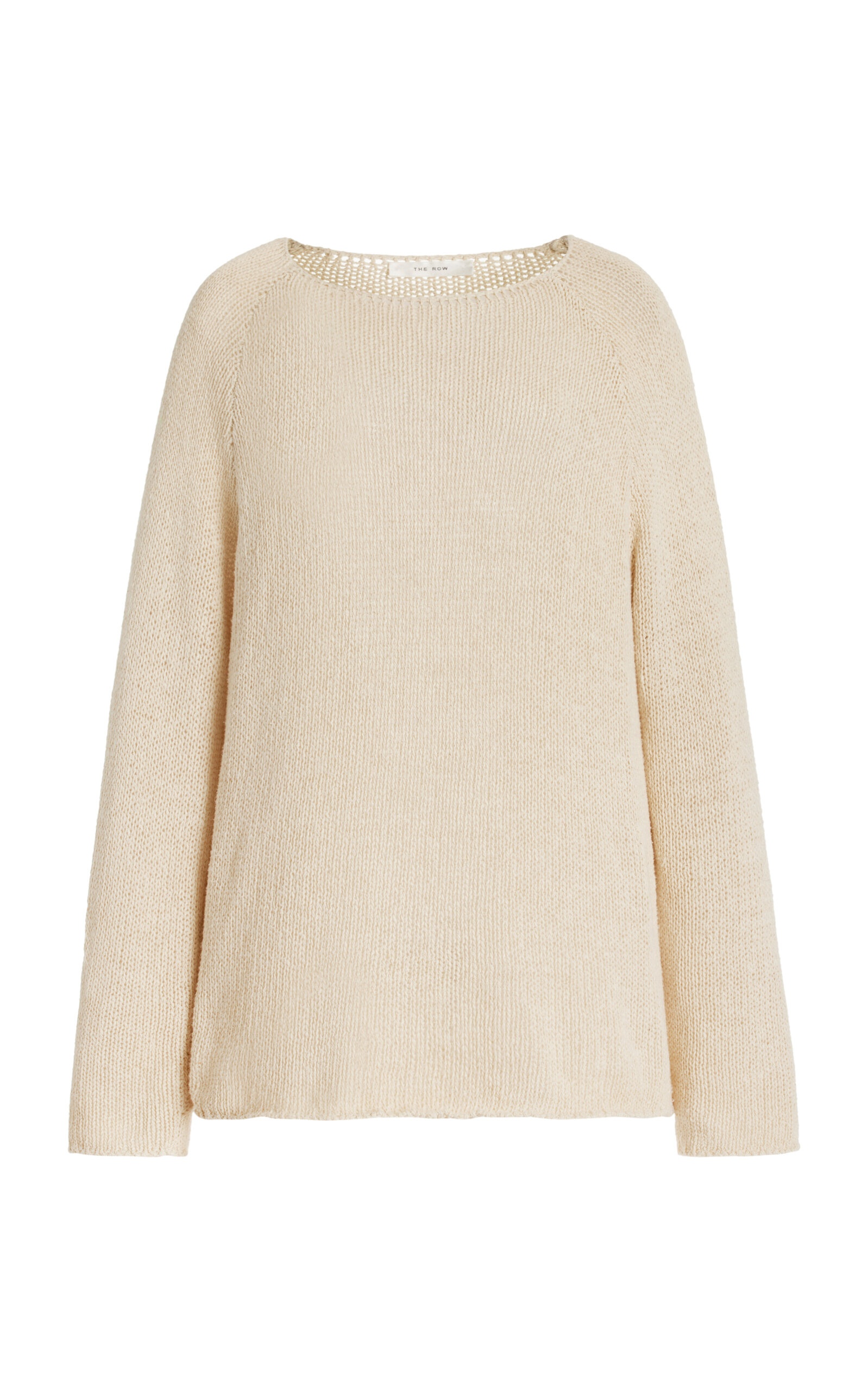 Fausto Knit Silk Sweater neutral - 1