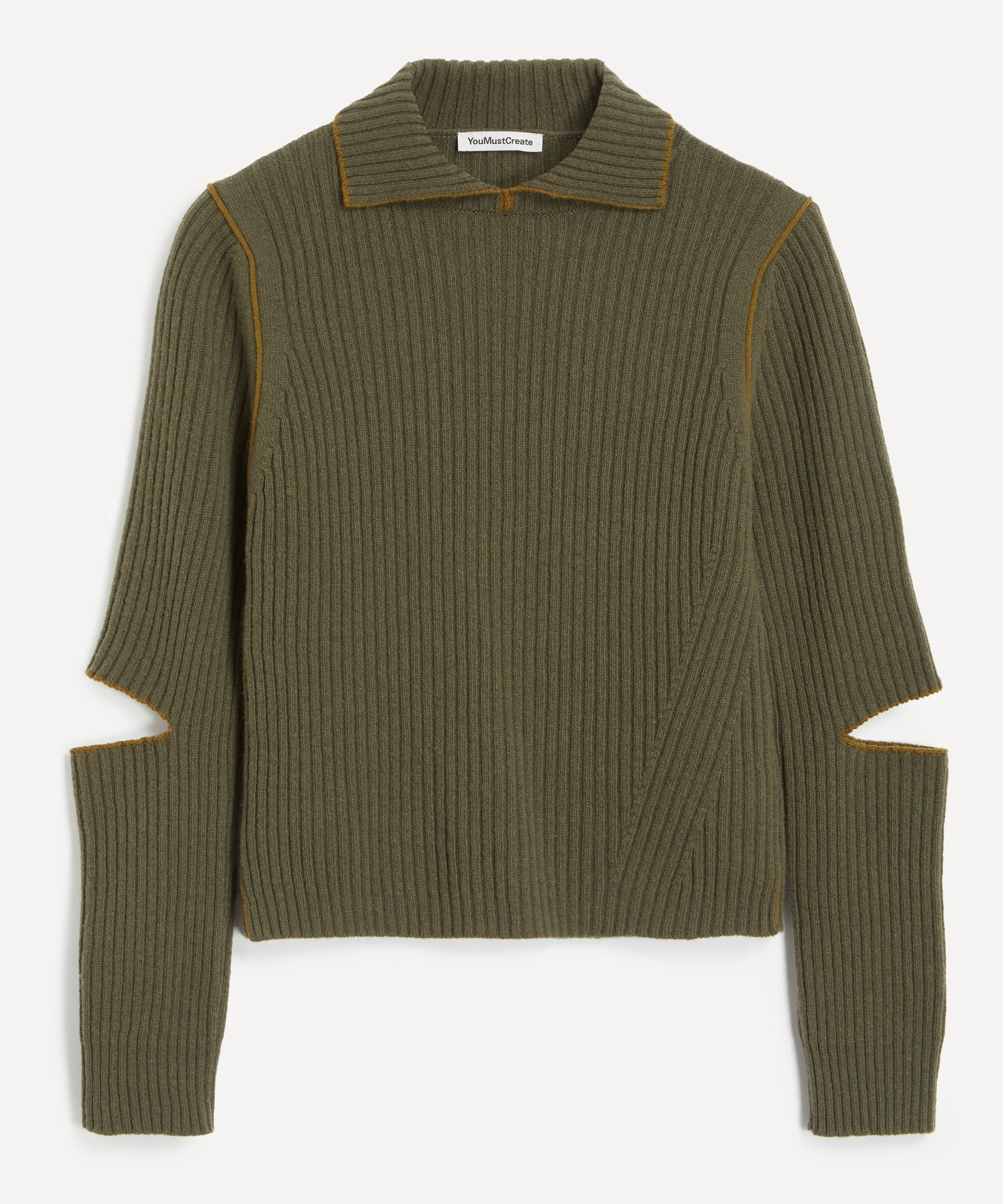 Peeka Ribbed Knit Jumper - 1