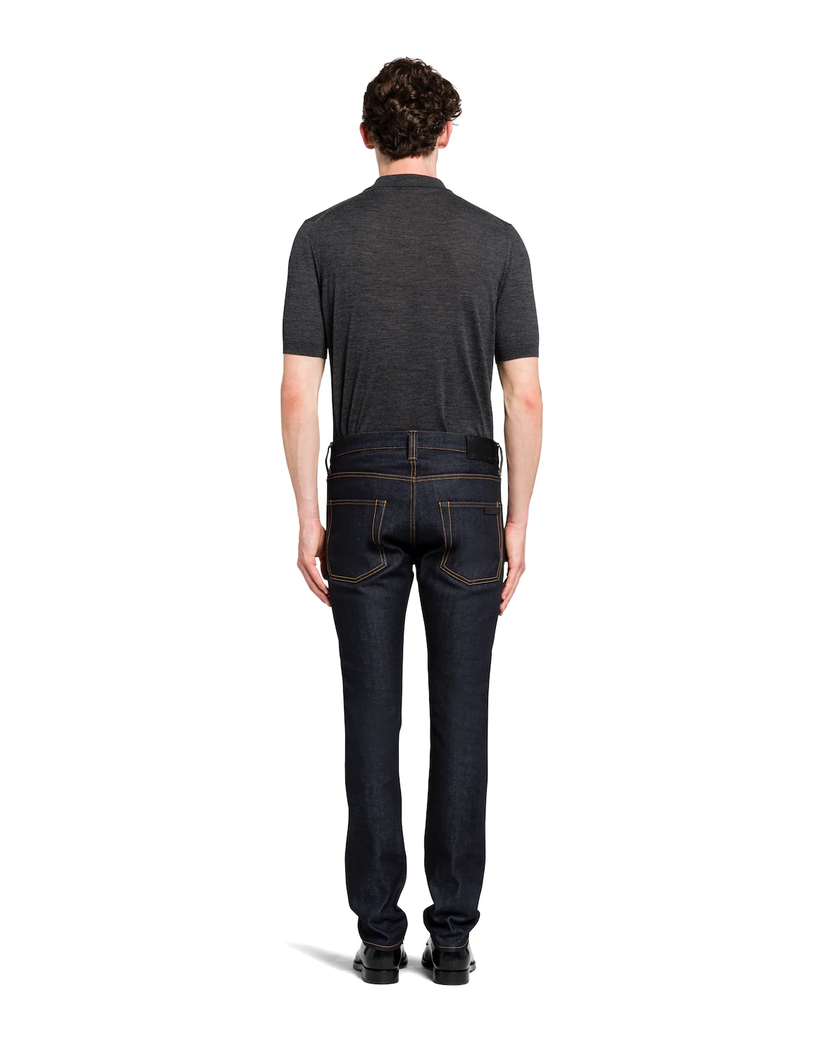 Selvedge denim five-pocket jeans - 4