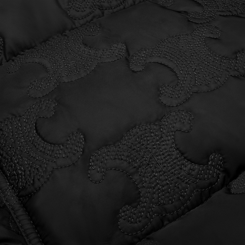 long triomphe down jacket in lightweight nylon 4