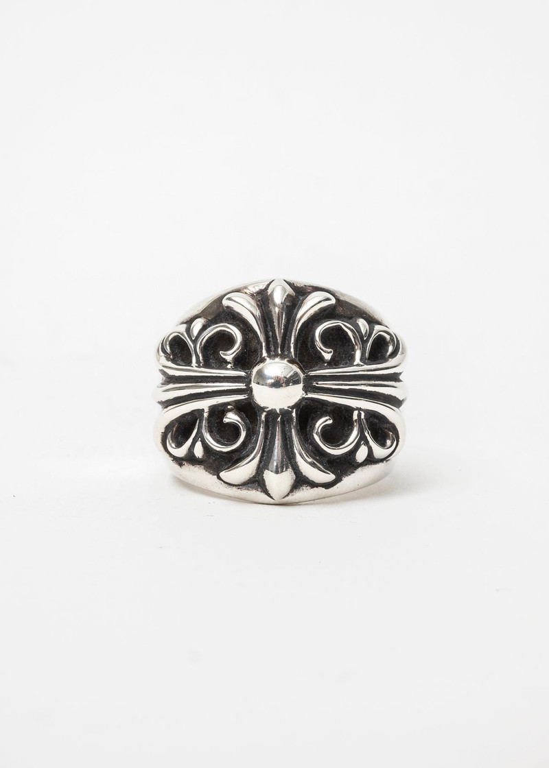 Silver CH Keeper Floral Silver Ring 1