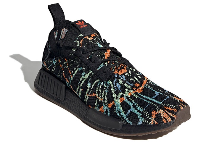 adidas NMD_R1 Primeknit 'Black Glitch' G57941 - 3